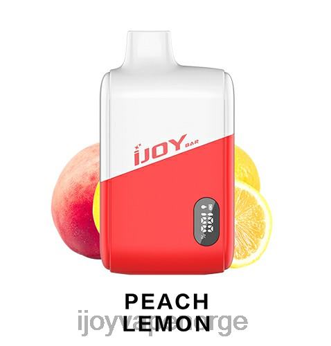 iJOY Best Flavor - iJOY Bar IC8000 engangs L0VT4190 fersken sitron