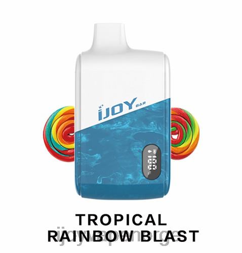 iJOY Vapes For Sale - iJOY Bar IC8000 engangs L0VT4197 tropisk regnbueeksplosjon