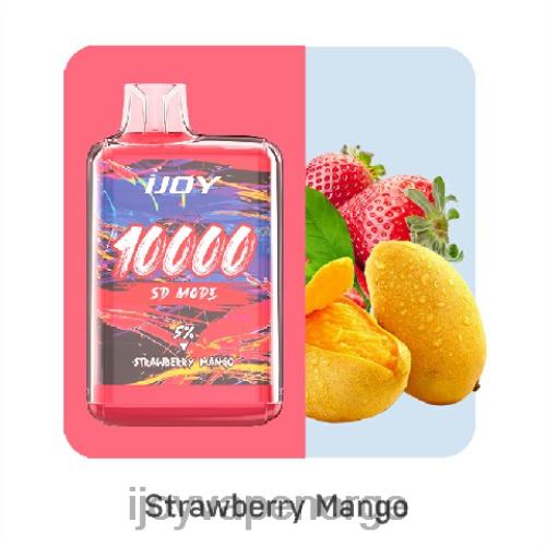 iJOY Vape Oslo - iJOY Bar SD10000 engangs L0VT4172 jordbær mango