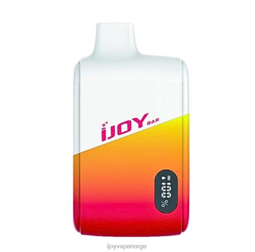 iJOY Bar Flavours - iJOY Bar Smart Vape 8000 drag L0VT418 fersken sitron