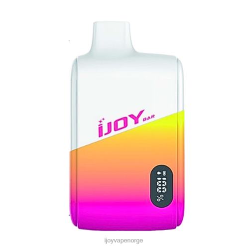 iJOY Bar Flavours - iJOY Bar Smart Vape 8000 drag L0VT418 fersken sitron