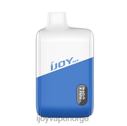 iJOY For Sale - iJOY Bar Smart Vape 8000 drag L0VT46 blå razz is