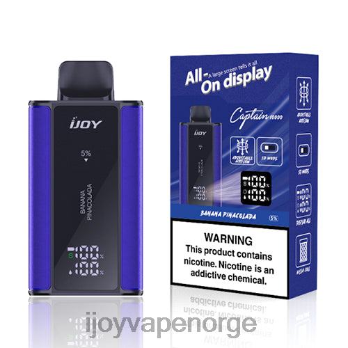 iJOY Bar Flavours - iJOY Bar Captain engangs L0VT488 tranebærdrue