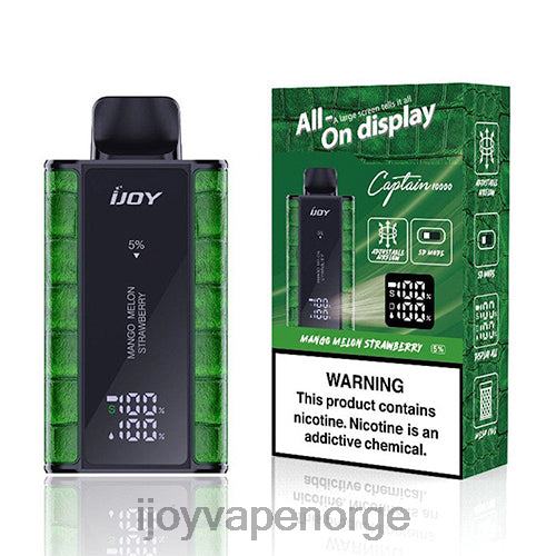 iJOY Vape Norge - iJOY Bar Captain engangs L0VT491 mango melon jordbær