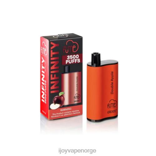 iJOY Vape Norge - iJOY Fume Infinity engangs 3500 puffs | 12 ml L0VT4101 dobbelt eple