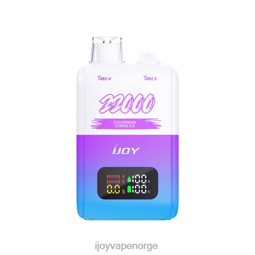 iJOY Bar Flavours - iJOY SD 22000 engangs L0VT4148 Svart is