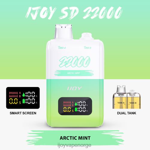 iJOY For Sale - iJOY SD 22000 engangs L0VT4146 arktisk mynte