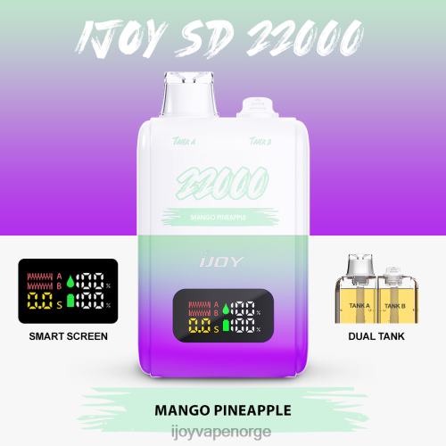 iJOY Vapes For Sale - iJOY SD 22000 engangs L0VT4157 mango ananas